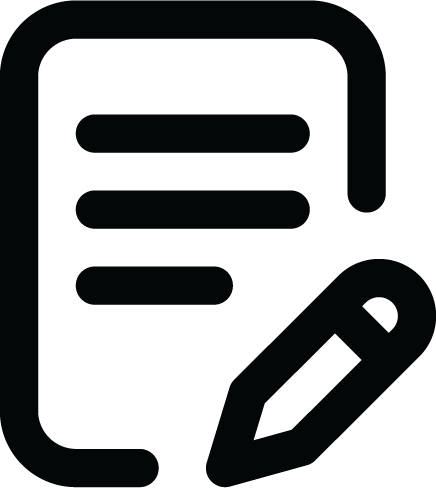 Get A Quote Black Support Icon